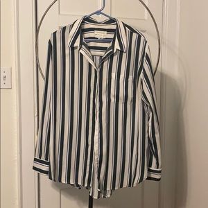 Treasure & Bond Boyfriend Stripe button down
